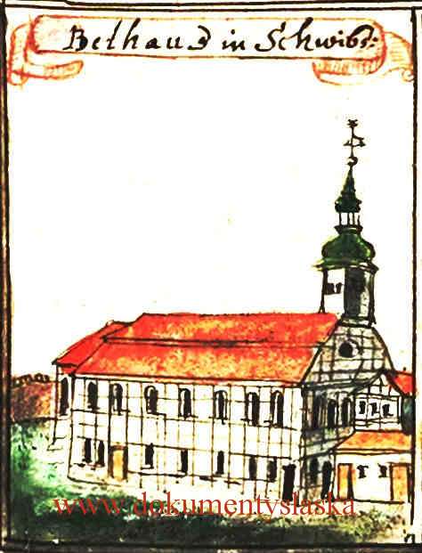 Bethaus in Schwibs - Zbór, widok ogólny